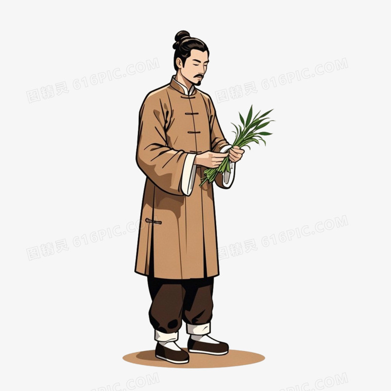 中医中药养生免抠元素
