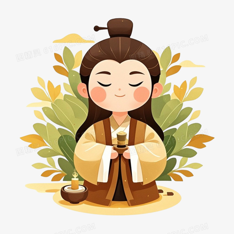 中医中药养生免抠元素
