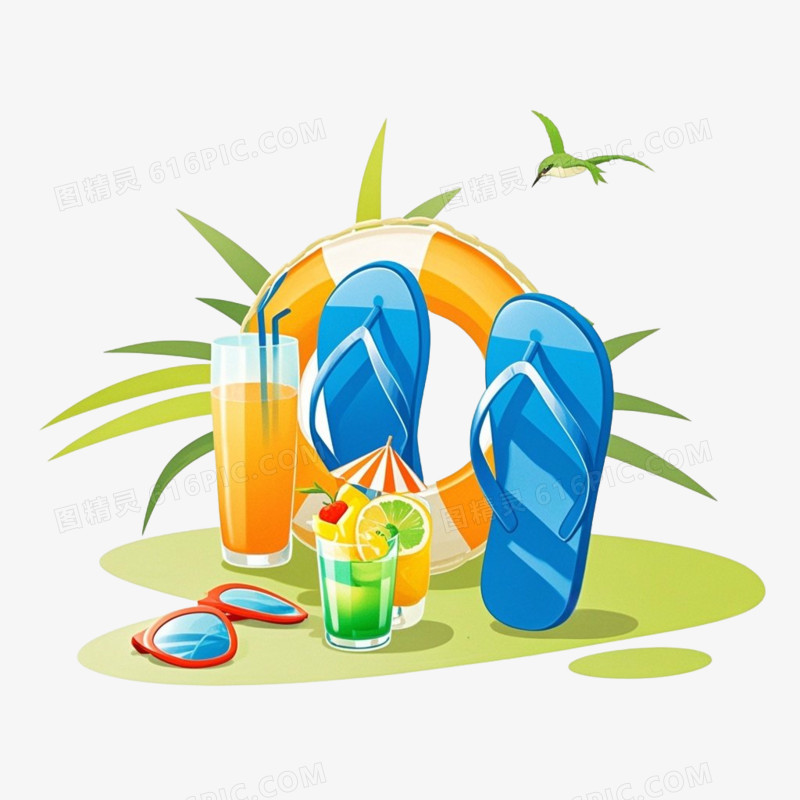 夏季小清新免抠元素
