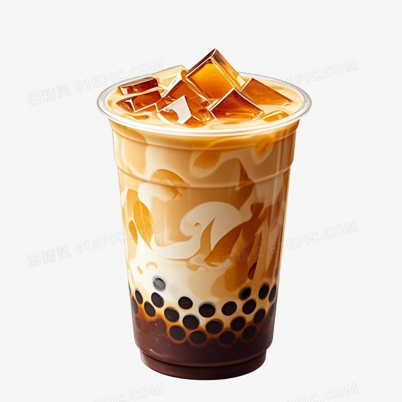 奶茶饮品免抠元素