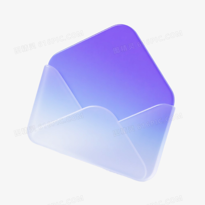 立体磨砂玻璃风图标免抠元素