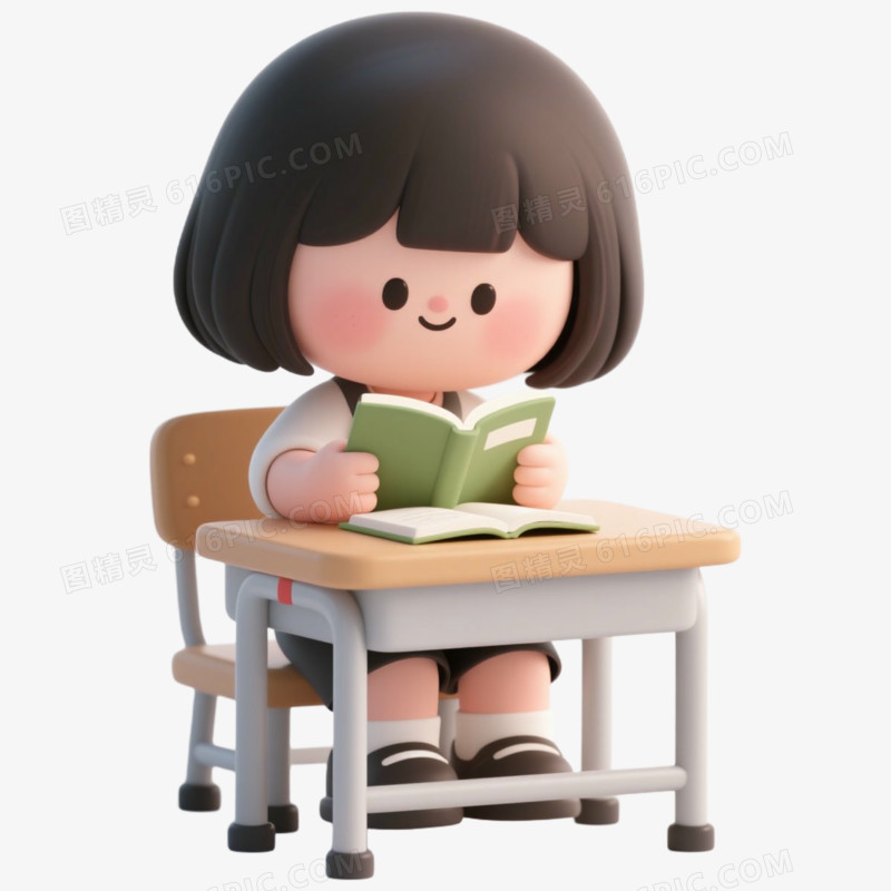 教室里学习开学季免抠元素
