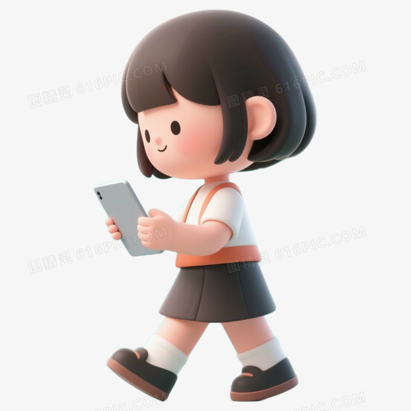 散步学习开学季免抠元素