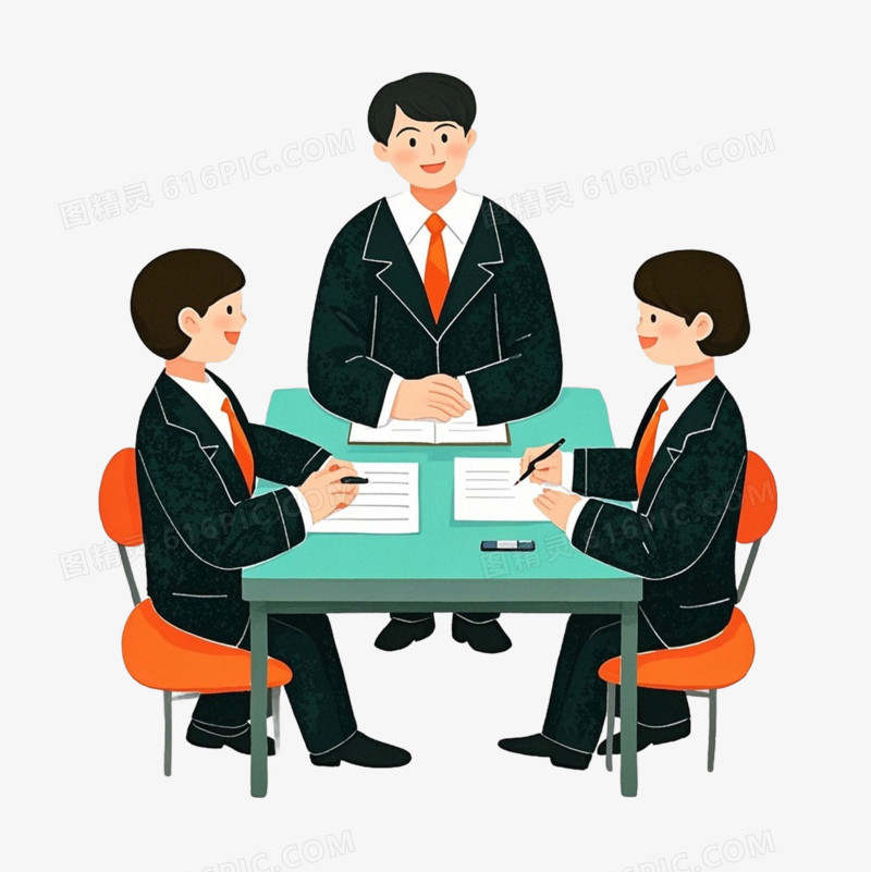 人力资源招聘免抠元素