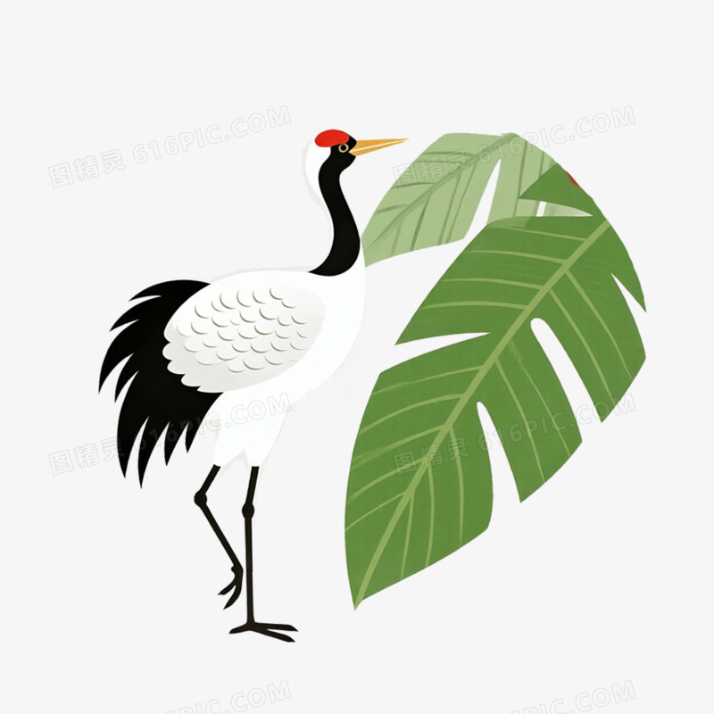 简笔古风免抠小元素