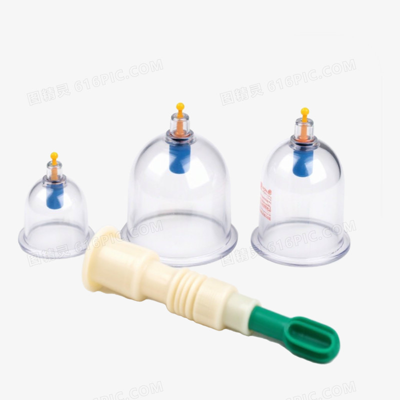 自用拔火罐配件免抠元素