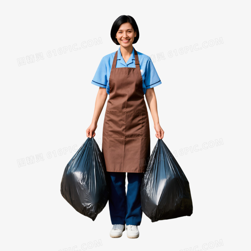 保洁人员免抠元素