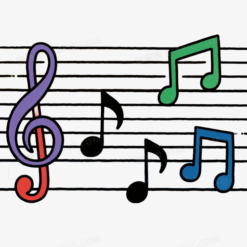 music音乐符号免抠元素