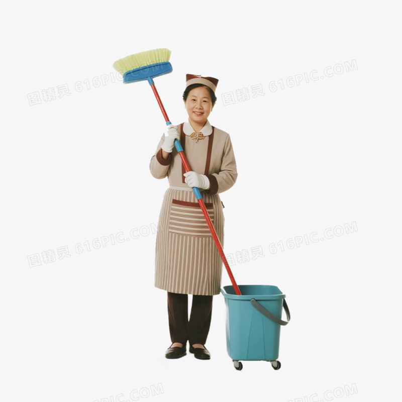 保洁阿姨免抠元素