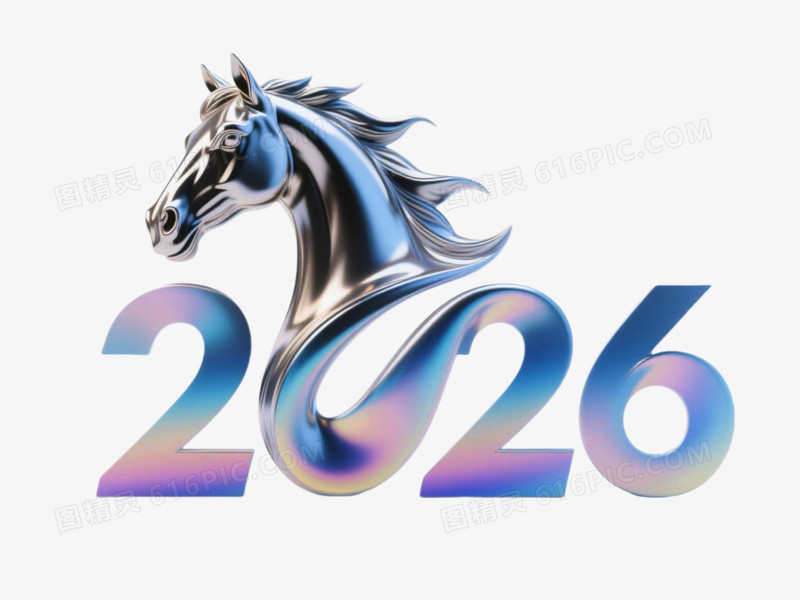 2026创意艺术字免抠元素