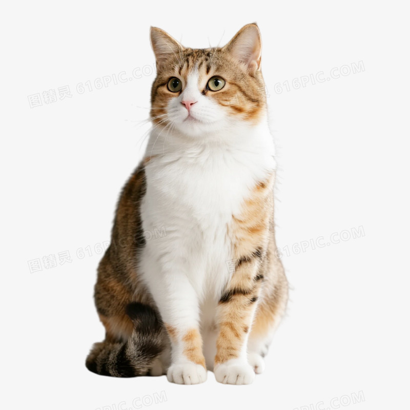 摄影风宠物猫免抠元素