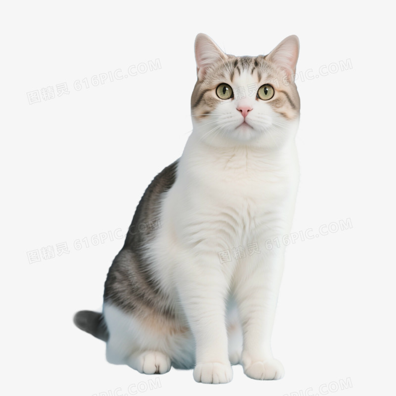 摄影实拍图宠物猫免抠元素