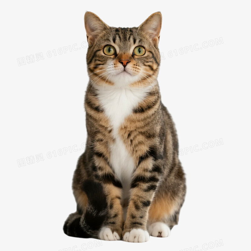 摄影风宠物猫免抠元素