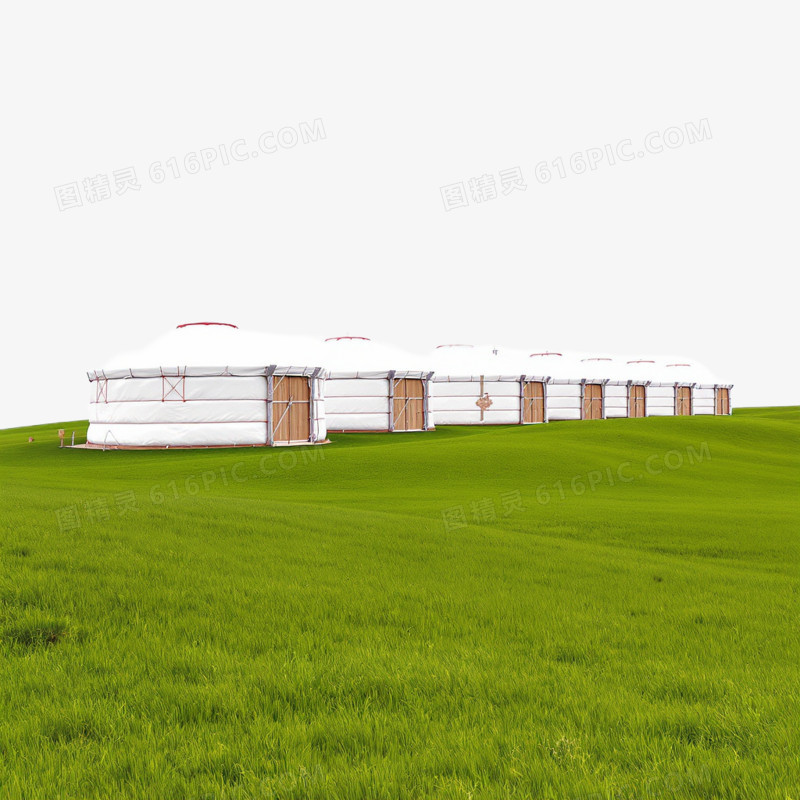 蒙古草原免抠元素