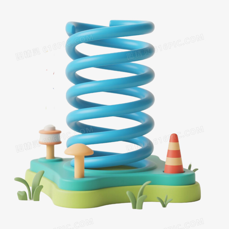 弹力弹簧免抠元素