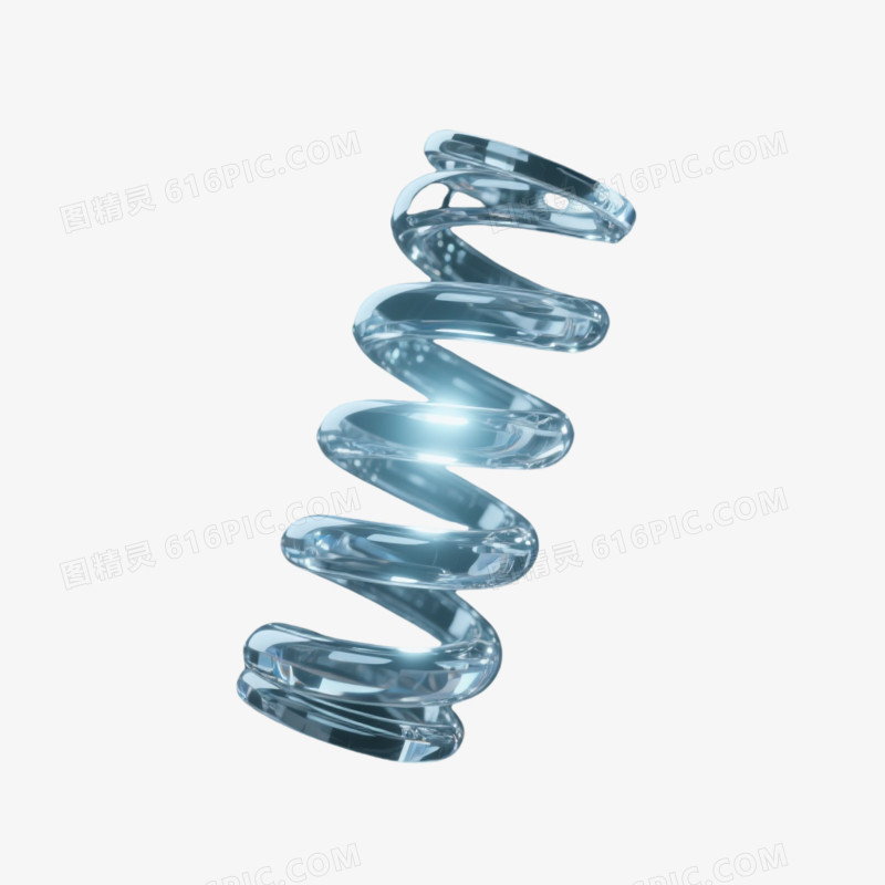 普通弹簧免抠元素