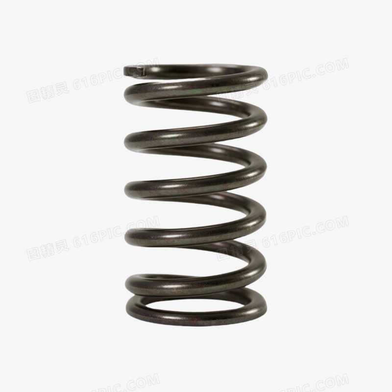 普通弹簧免抠元素