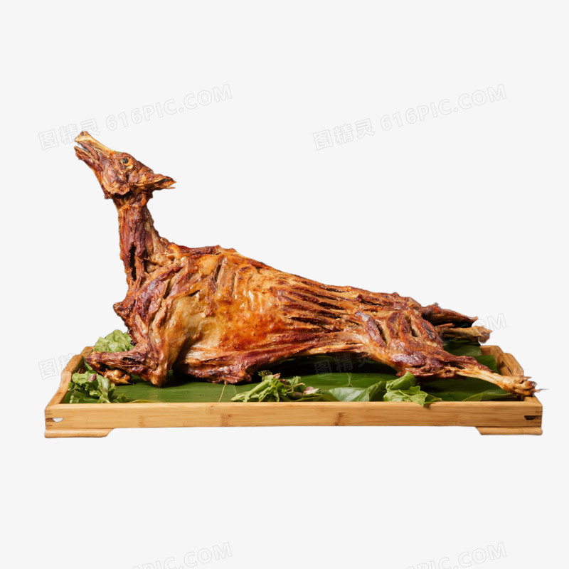 内蒙古美食烤全羊免抠元素