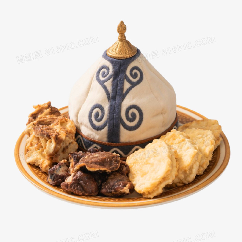 摄影风格内蒙古特色美食免抠元素