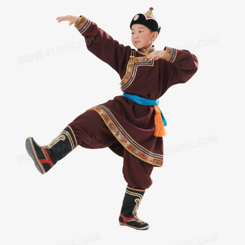 摄影风格内蒙古少年免抠元素