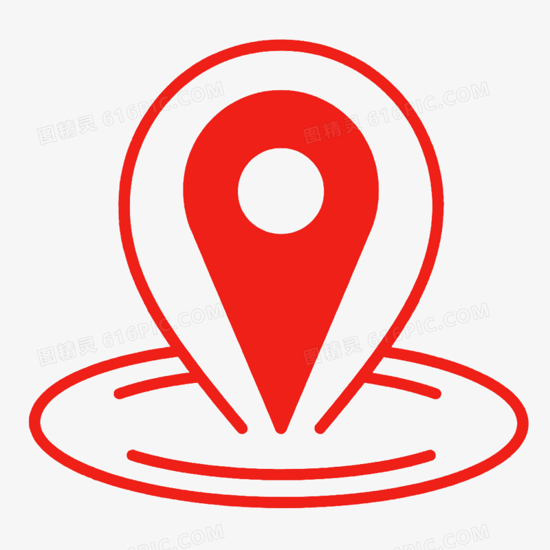 地址地图地标图标免抠元素