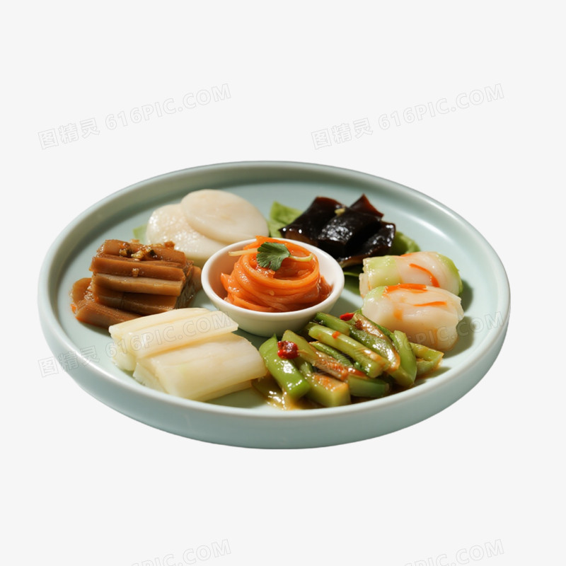 凉菜拼盘免抠元素