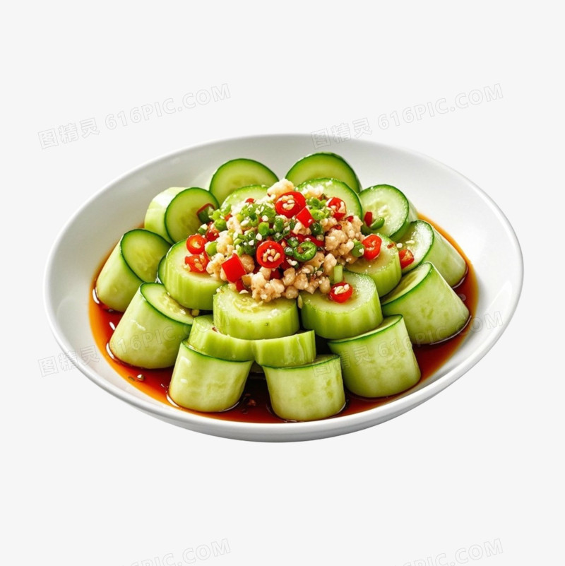 凉菜拼盘美食免抠元素