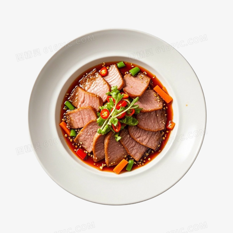 凉菜拼盘美食免抠元素