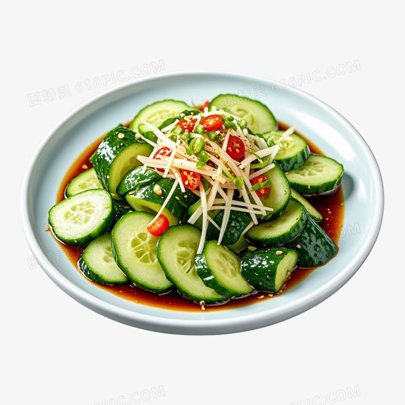 凉菜拼盘美食免抠元素