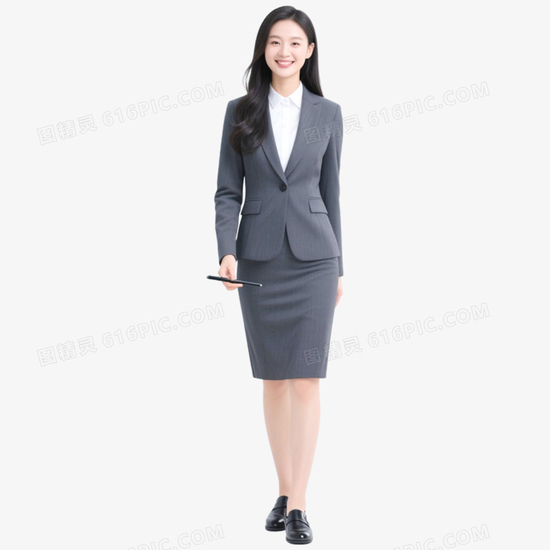 摄影实拍讲师职业形象免抠元素