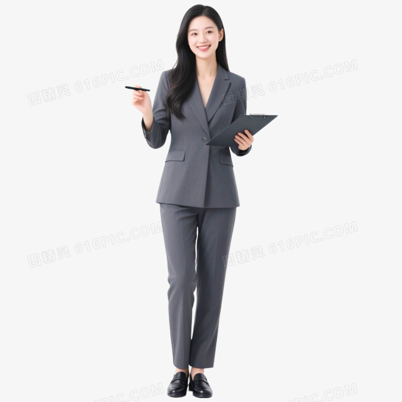 摄影实拍讲师职业形象免抠元素