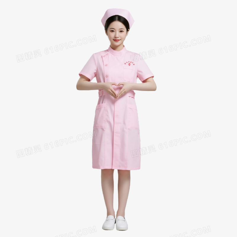 摄影图风格护士免抠元素