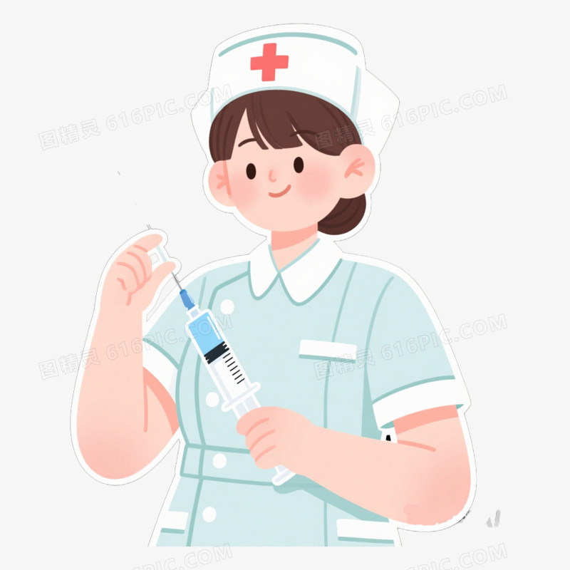 护士职业形象免抠元素