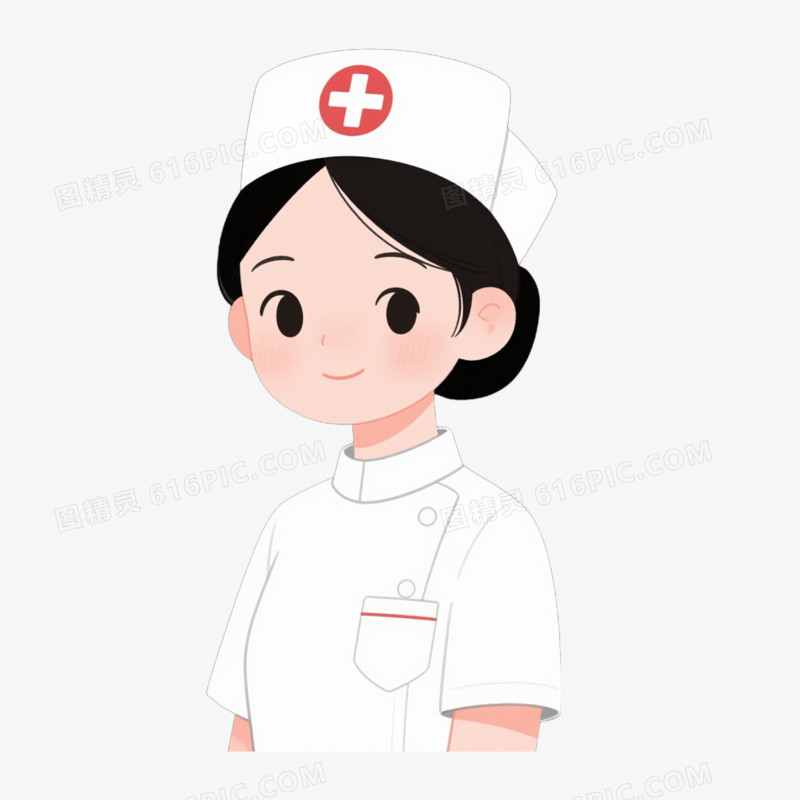 护士职业形象免抠元素