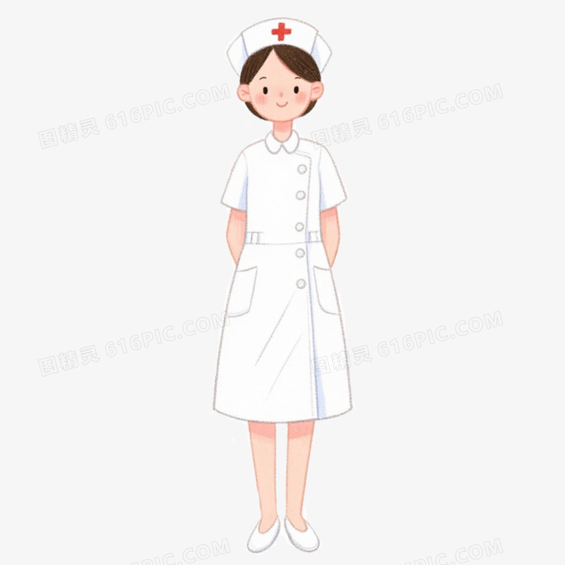 护士职业形象免抠元素