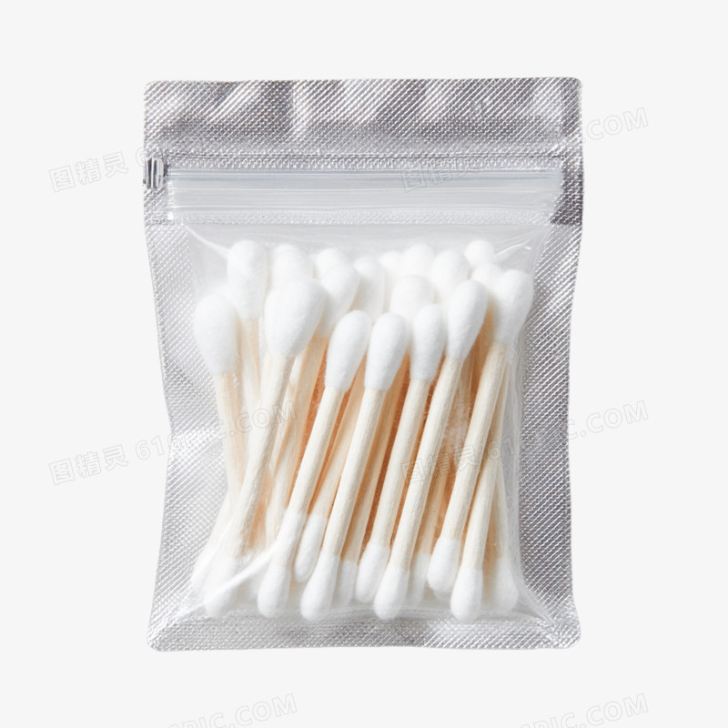 实拍医疗用品棉签免抠元素