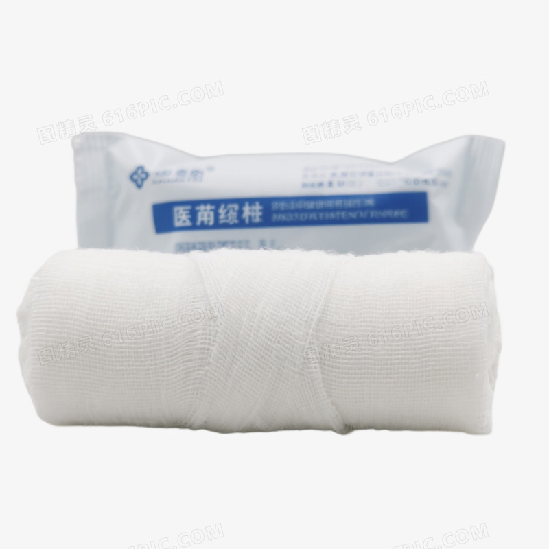 医疗用品医用纱布免抠元素