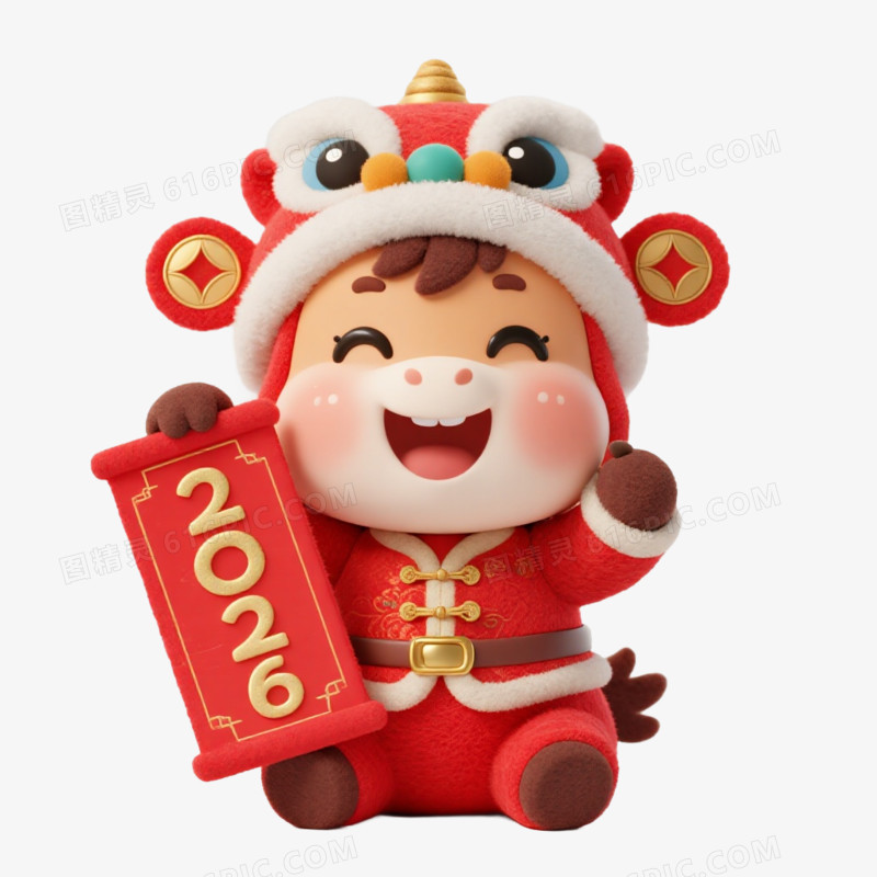 2026马年小马IP形象免扣元素