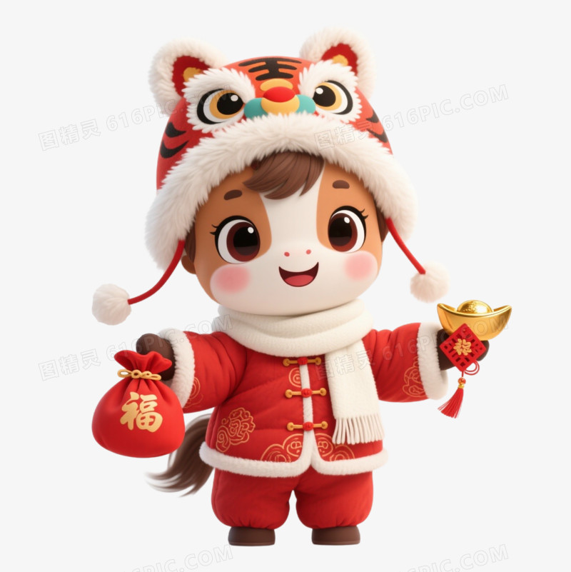 2026马年小马IP形象免扣元素