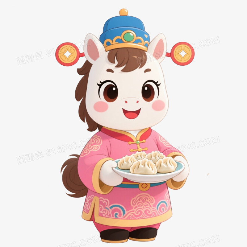 2026马年小马IP形象免扣元素