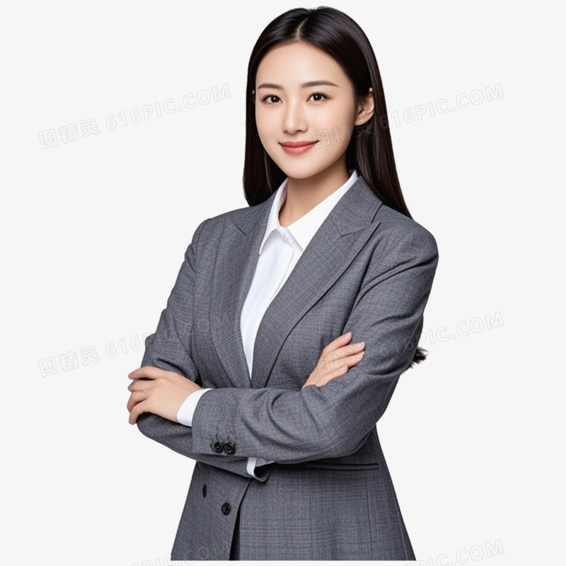 职场老师职场新人照片免抠元素