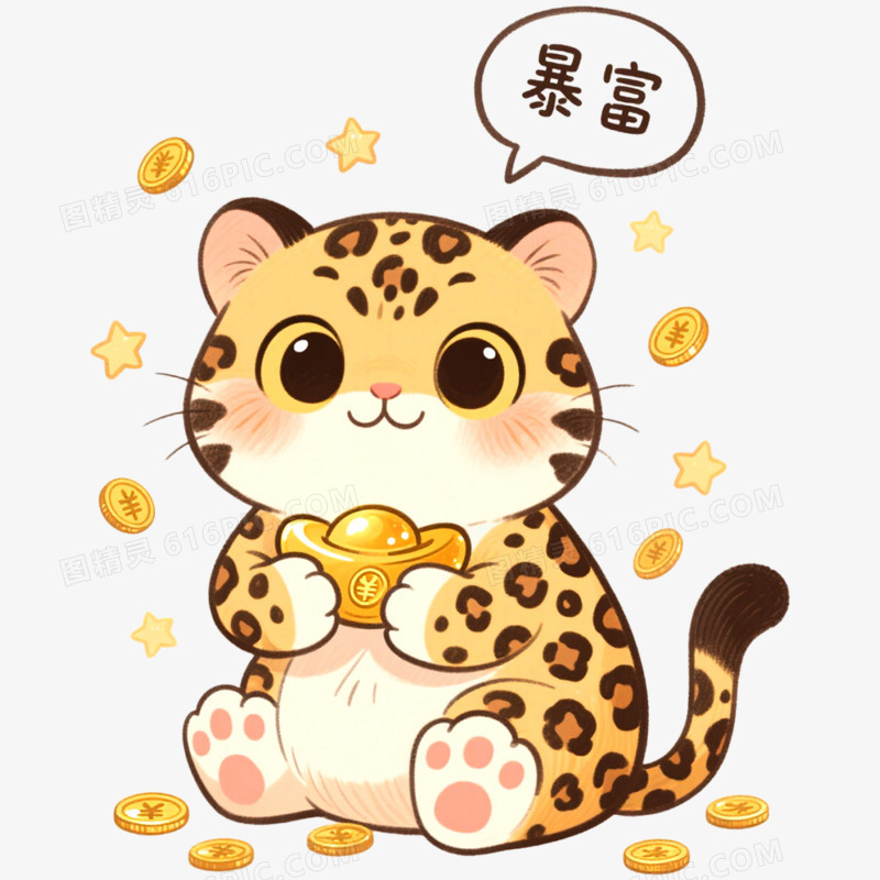 手绘插画搞笑表情包免抠元素