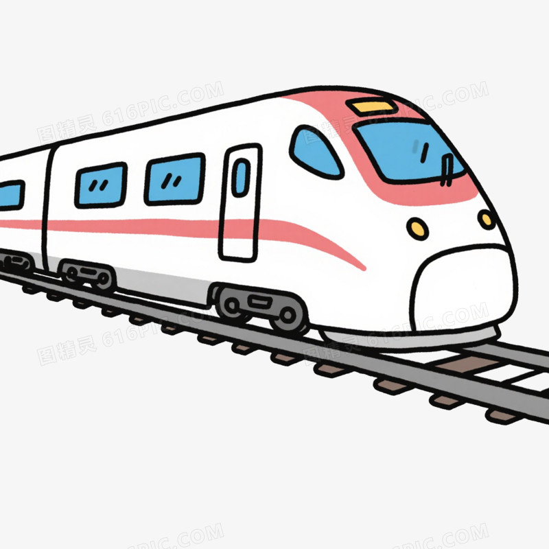 轻轨交通工具免抠元素