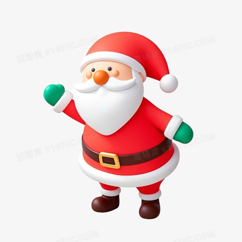 3D圣诞节免抠元素