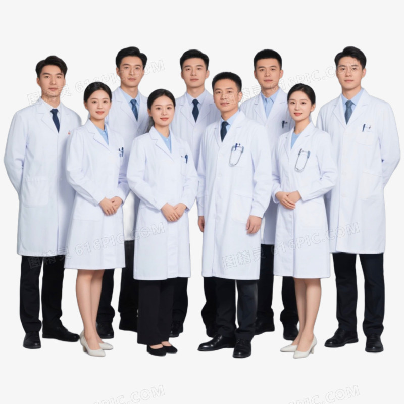 合照医生形象免抠元素
