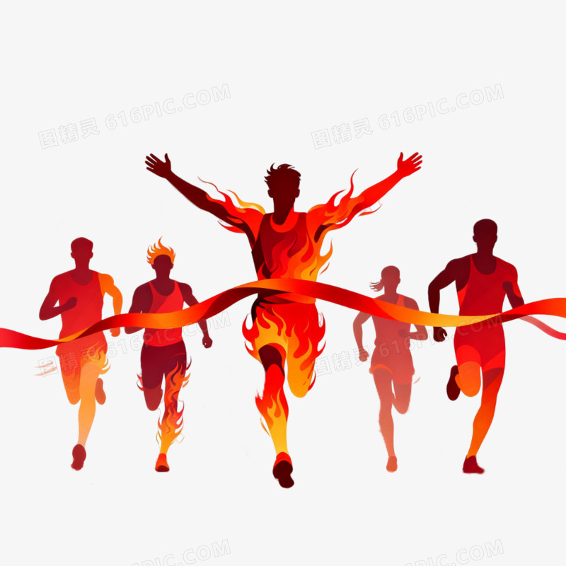 人物剪影免抠元素