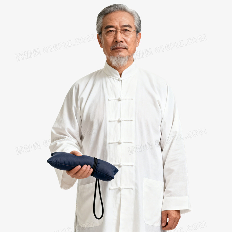 实拍中国老中医职业形象元素