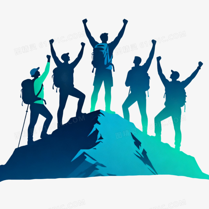 人物剪影免抠元素