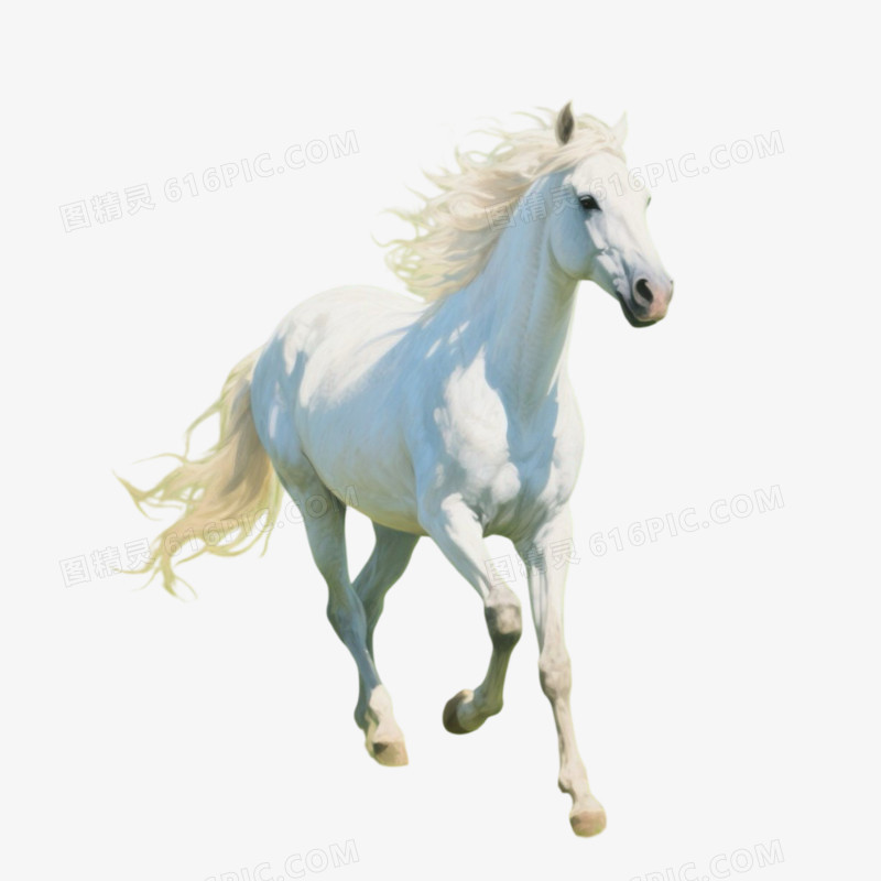 动物马形象免抠元素