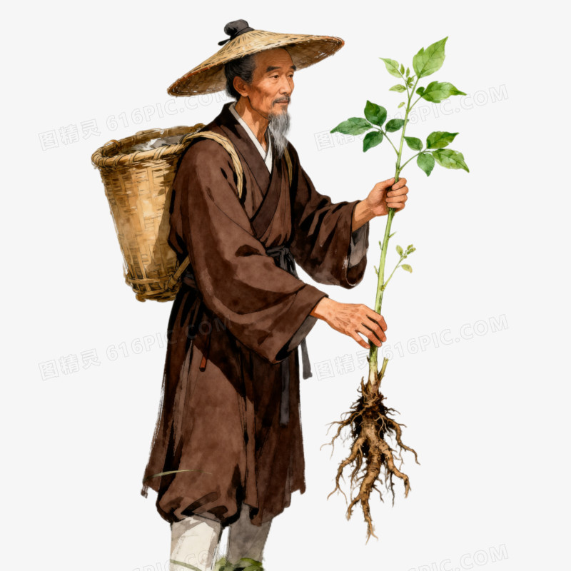 历史人物李时珍免抠元素